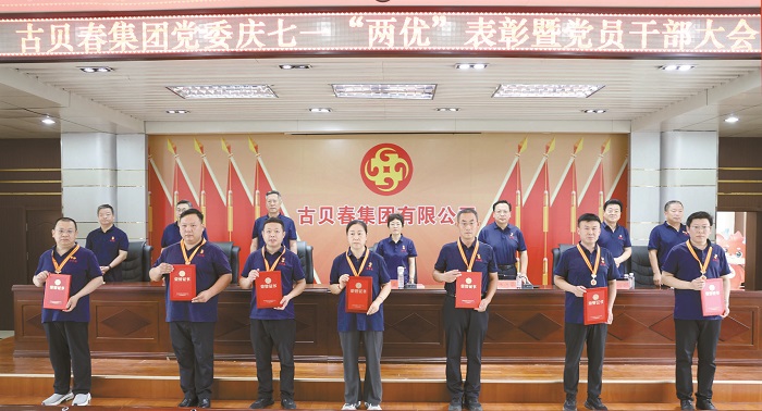 集团党委召开“两优”表彰暨党员干部大会